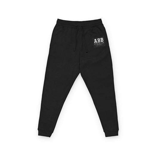 Embroidered ADB Logo Fleece Joggers — Cozy Streetwear Sweatpants